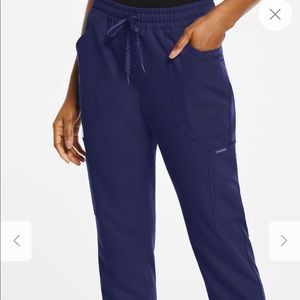 Jaanuu 8 pocket slim cargo scrub pants